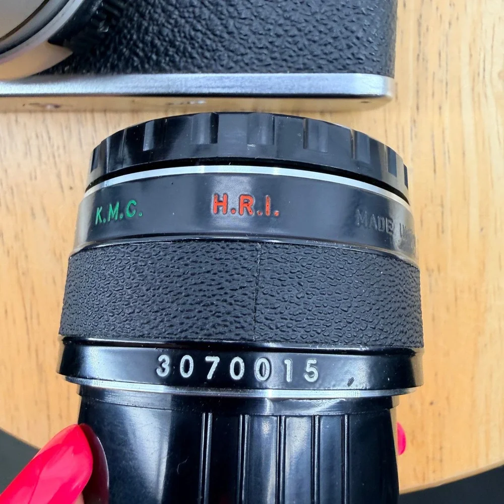 Yashica MG-1 35mm Film Camera Yashinon 45mm f2.8 Lens Komura Telemore95 II Bundl